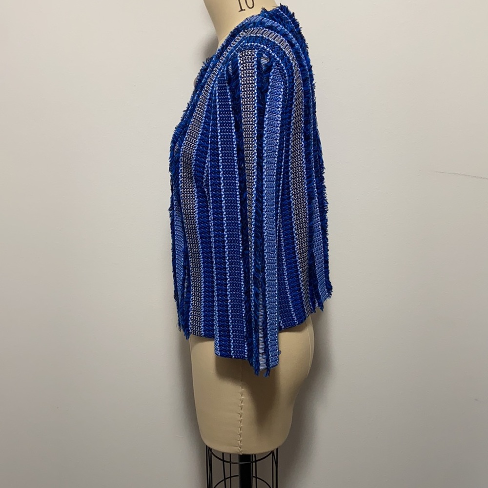 St John Blue Fringe Jacket - Picture 6 of 10